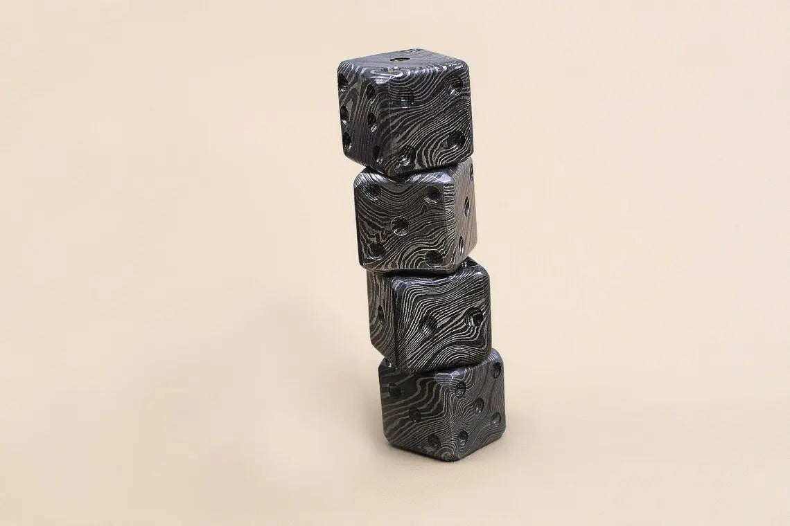 Damascus Dice set of 04 - Image #4