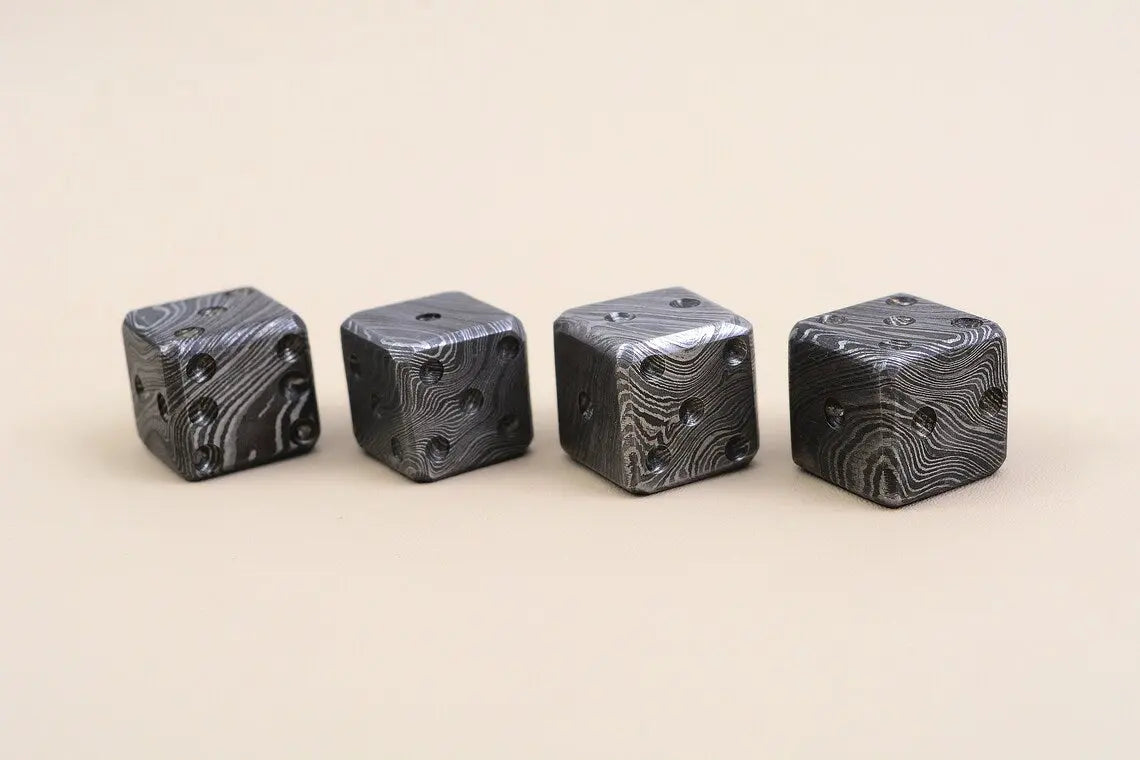 Damascus Dice set of 04 - Image #1